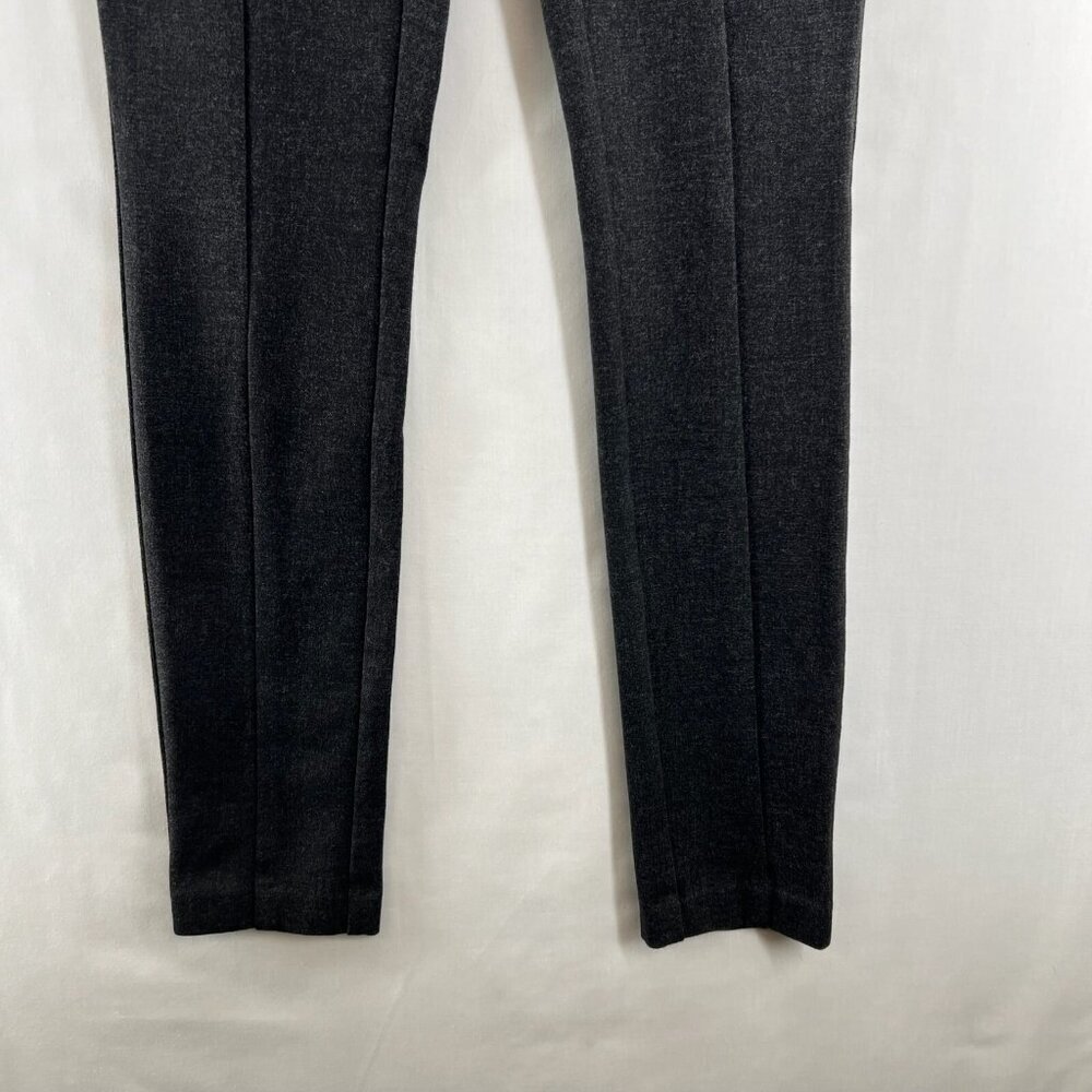 Hilary Radley Pants Womens S Skinny Ankle Mid Rise Pull On Stretch Heather Gray - Picture 4 of 10